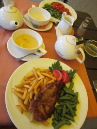 Lunch (Obiad) at Termy Palacowe, Naleczow